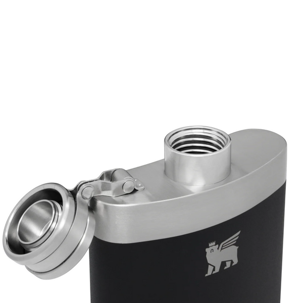 Lifted Spirits Hip Flask 8 oz Foundry - Rooster 