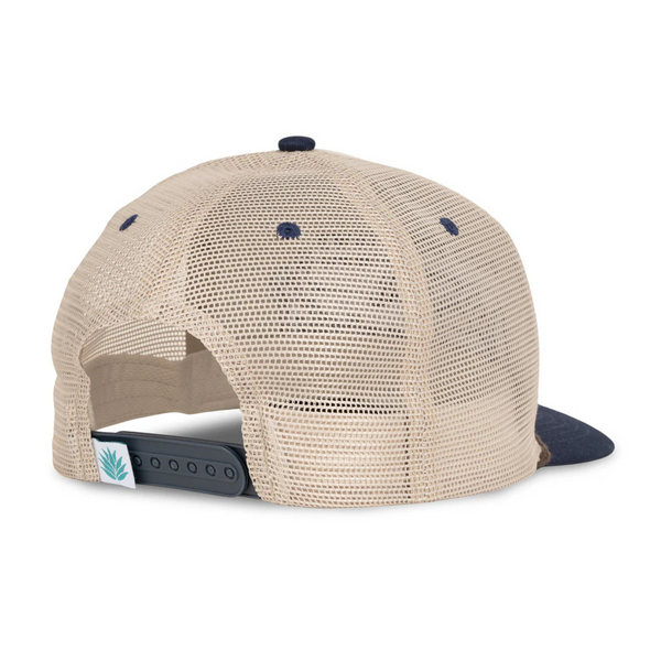 Skinny Cows Hat Cream/Navy - Rooster 