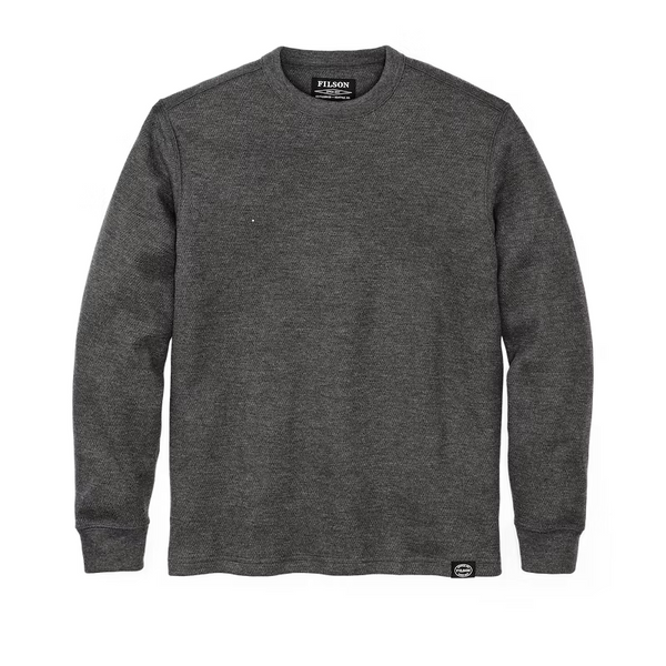 Waffle Knit Thermal Crewneck - Rooster 