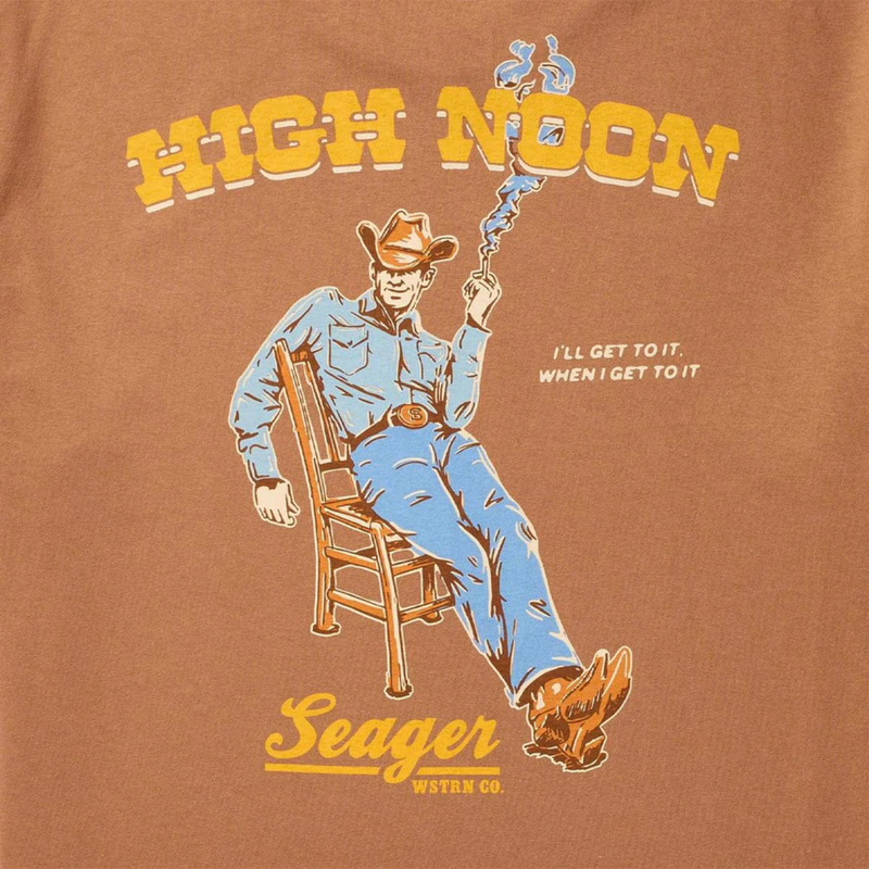 High Noon Tee – Brown Sugar