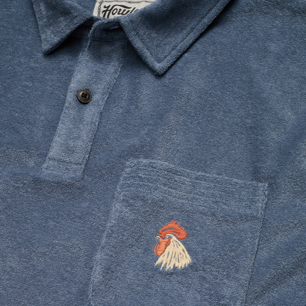 Plusherman Terry Polo - Rooster 