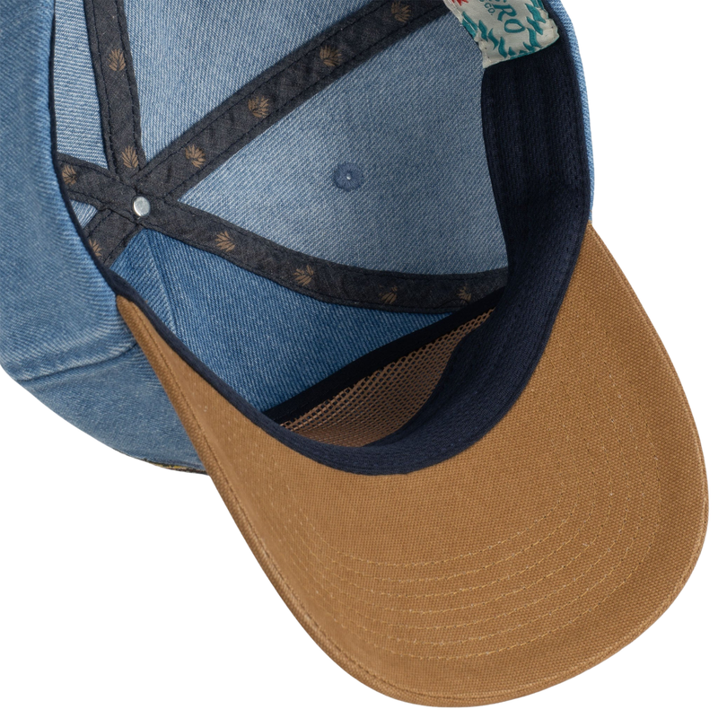Hand Tied Flies Hat – Denim