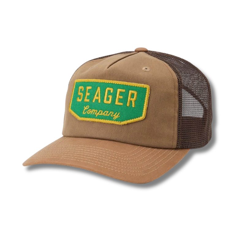 Wilson Waxed Canvas Snapback Tan - Rooster 
