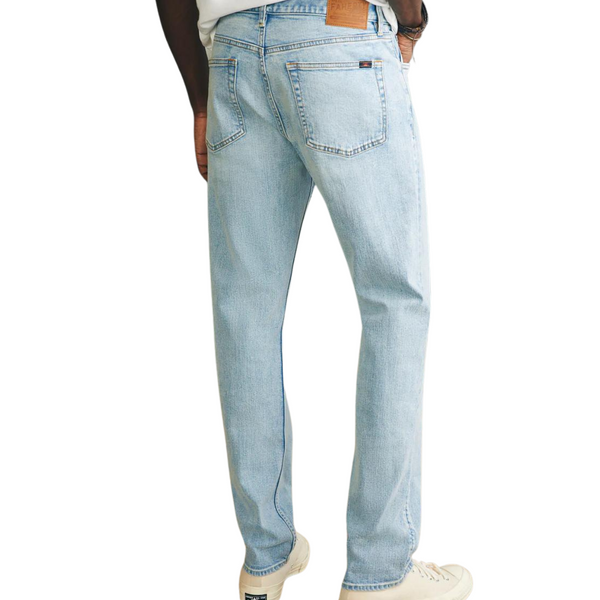 Organic Cotton Slim Straight Denim - Rooster 