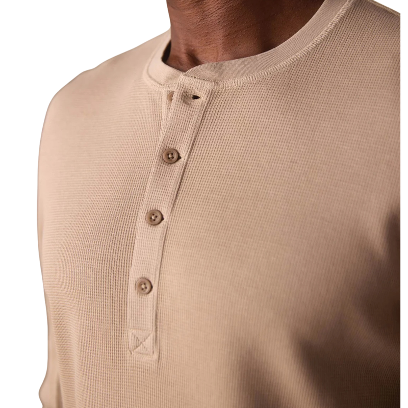 Vintage Thermal Mountain Henley – Mink