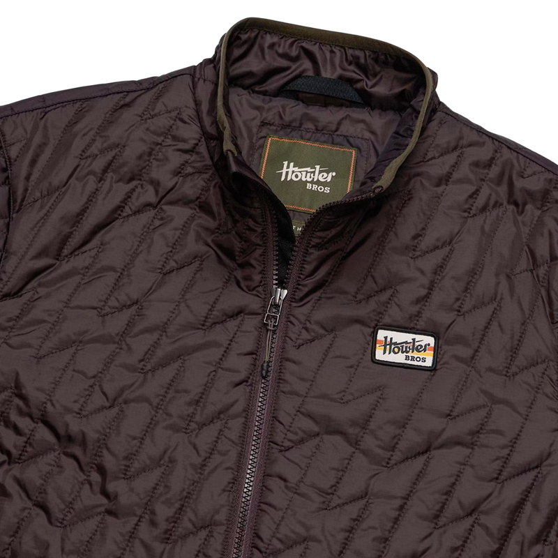 Voltage Quilted Jacket – Bark