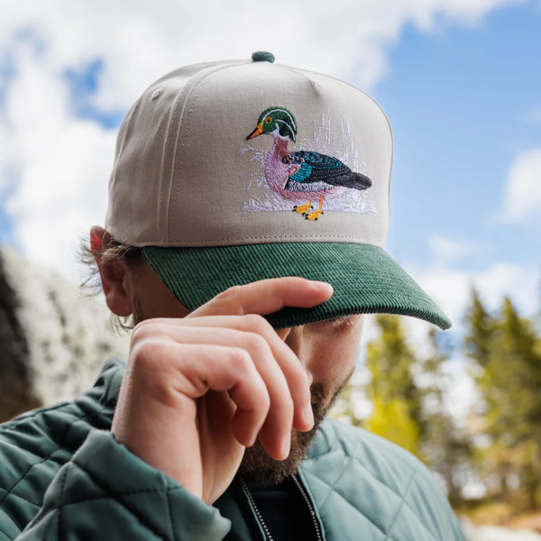 Woody Corduroy Brim Hat - Rooster 