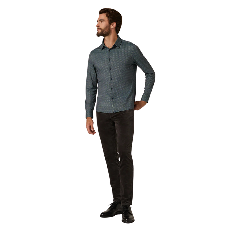 Warren Long Sleeve Shirt – Olive