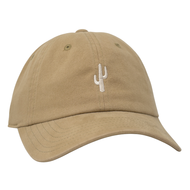 Washed Cactus Dad Hat - Rooster 