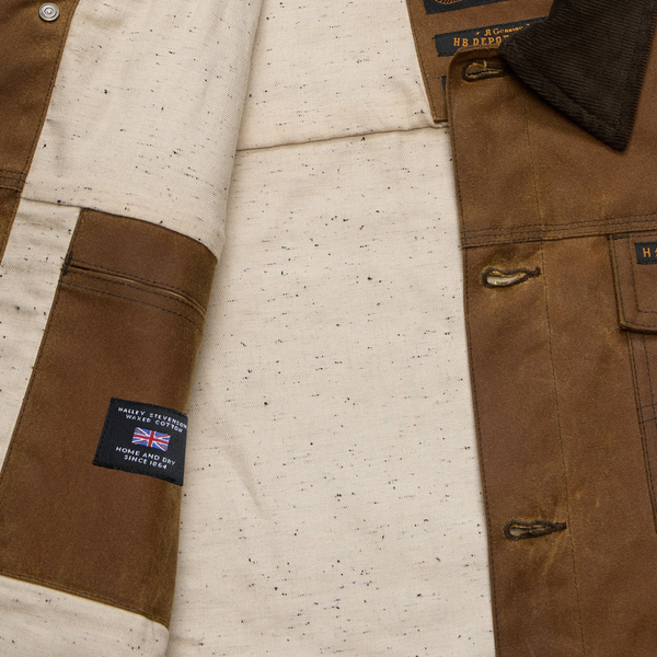 Waxed Depot Jacket - Camel