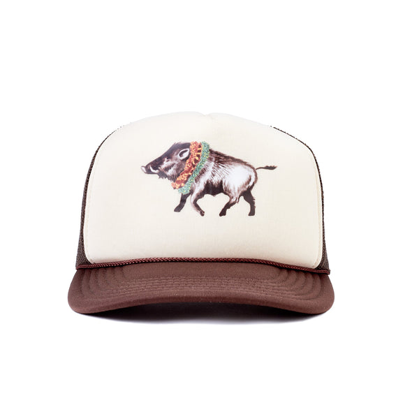 Double Lei Boar Foam Trucker - Rooster 