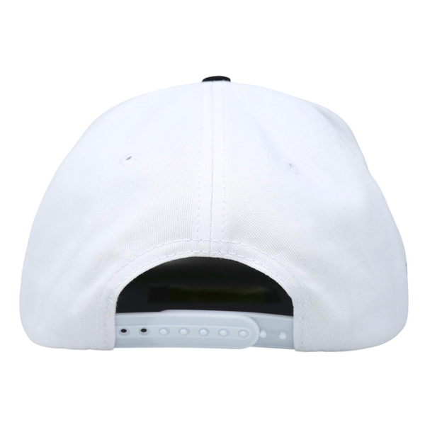 White & Black Logo Hat - Rooster 