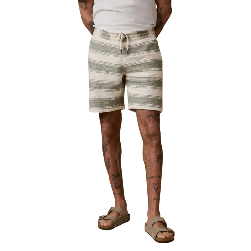 Whitewater Sweatshort – Shell Point Stripe