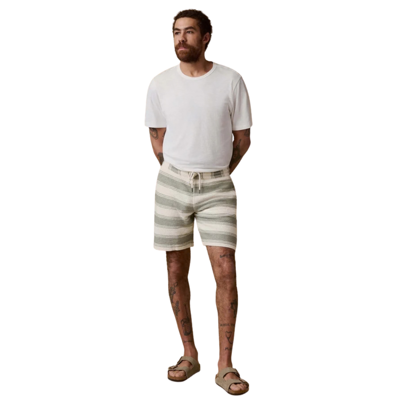 Whitewater Sweatshort – Shell Point Stripe
