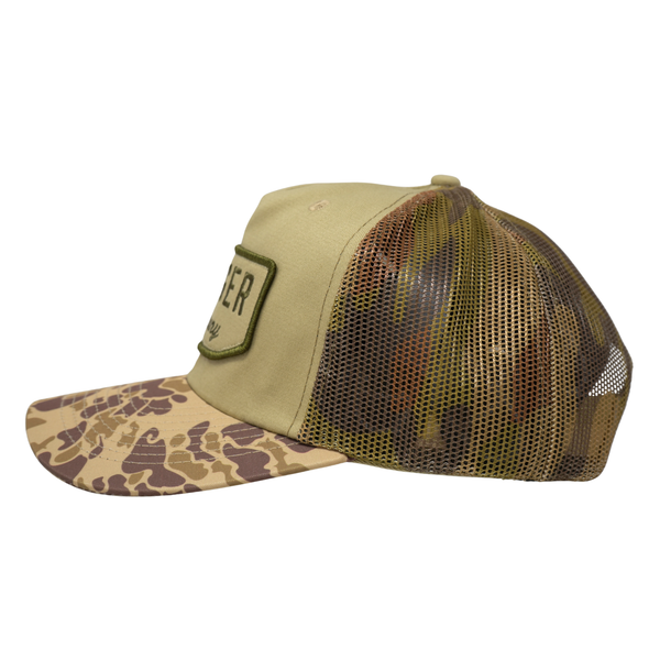 Wilson Mesh Snapback Duck Camo - Rooster 
