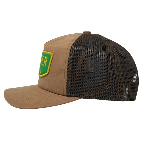Wilson Waxed Canvas Snapback Tan