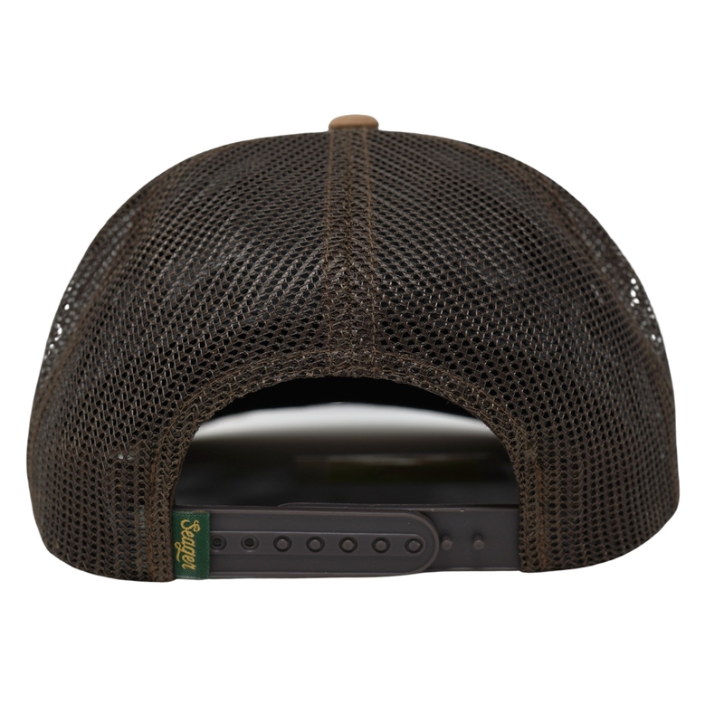 Wilson Waxed Canvas Snapback Tan