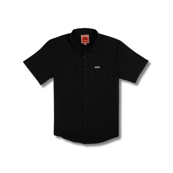 The Wyatt Pearl Snap Short Sleeve Solid - Rooster 