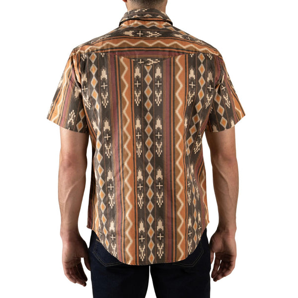 The Wyatt Pearl Snap Short Sleeve - Rooster 