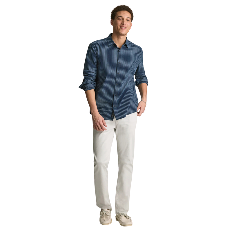 Zach — Ice Chalk Twill by Mavi