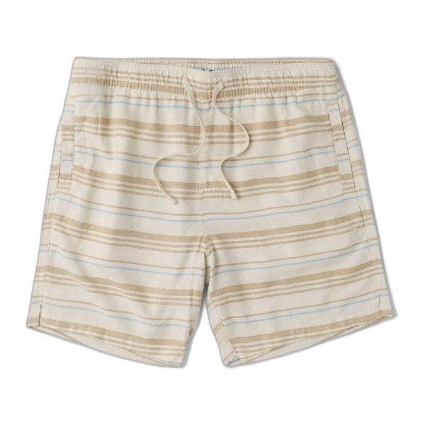 Grad Stripe 17" Elastic Linen Walkshort - Rooster 