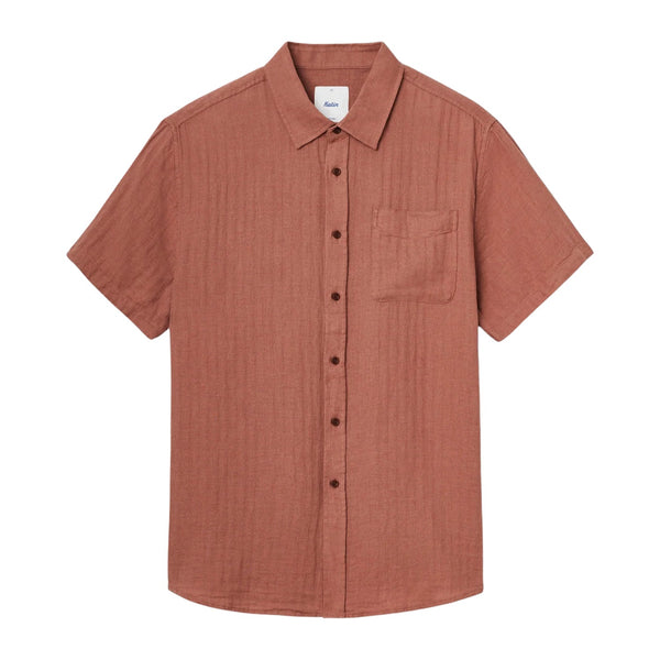 Alan Solid Shirt - Rooster 