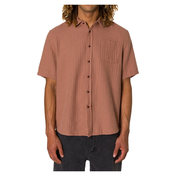 Alan Solid Shirt - Rooster 