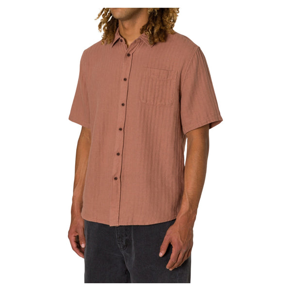 Alan Solid Shirt - Rooster 