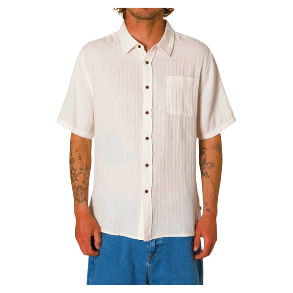 Alan Solid Shirt - Rooster 