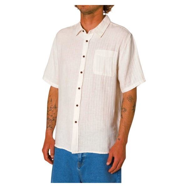 Alan Solid Shirt - Rooster 