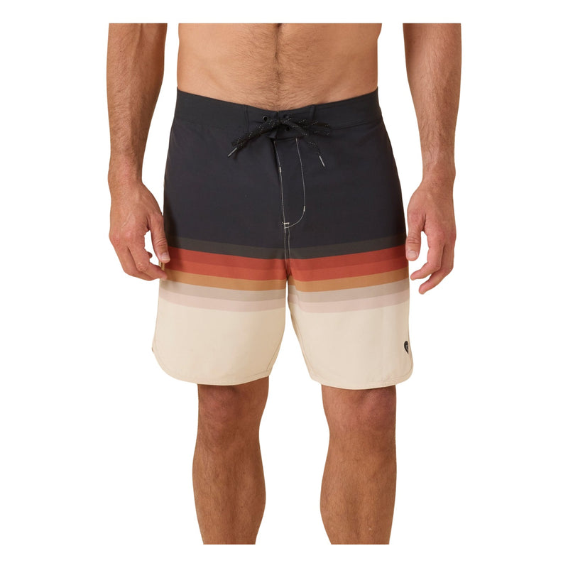 All Time Scallop Trunks – 70s Stripe Multi