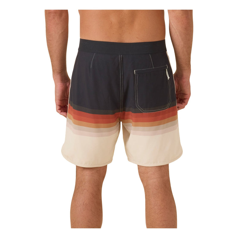 All Time Scallop Trunks – 70s Stripe Multi