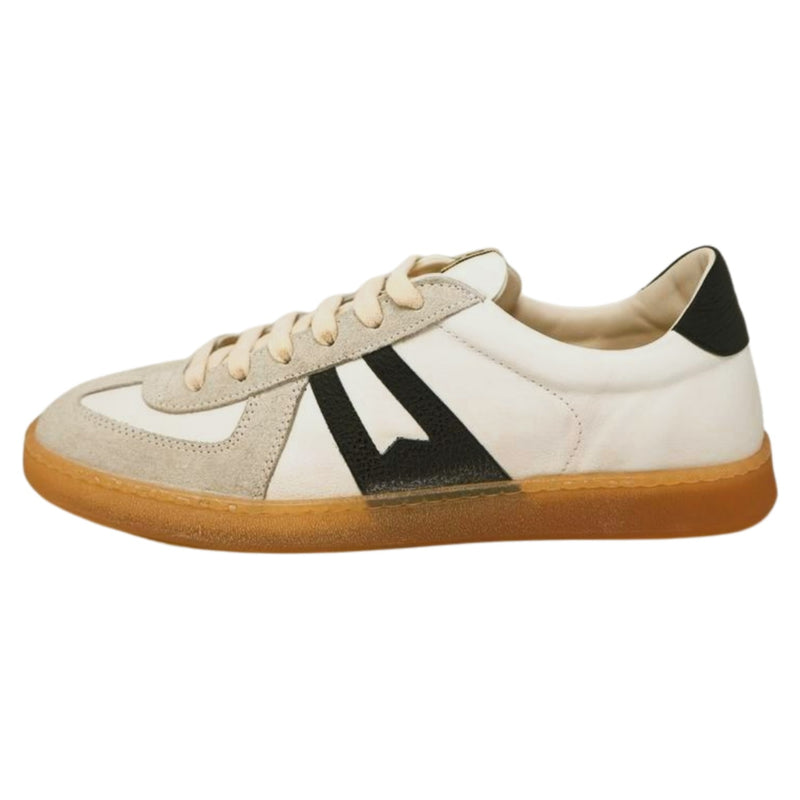 Allacciata Uomo Varient 8 – White/ Black Leather