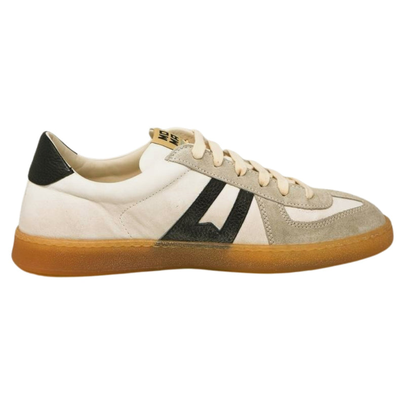 Allacciata Uomo Varient 8 – White/ Black Leather