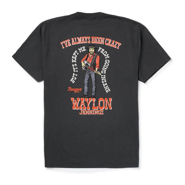 Always Been Crazy Tee – Color: Vintage Black