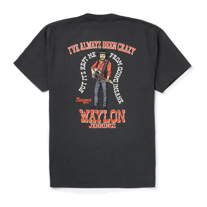 Always Been Crazy Tee – Color: Vintage Black