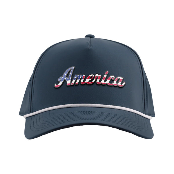 America Curved 5 Panel Rope - Rooster 