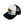 American Bison Trucker – White/Black