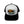 American Bison Trucker – White/Black