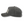 Side view of Willie Nelson Walker Hat in Black showing curved brim, garment-washed cotton fabric, and tonal stitching