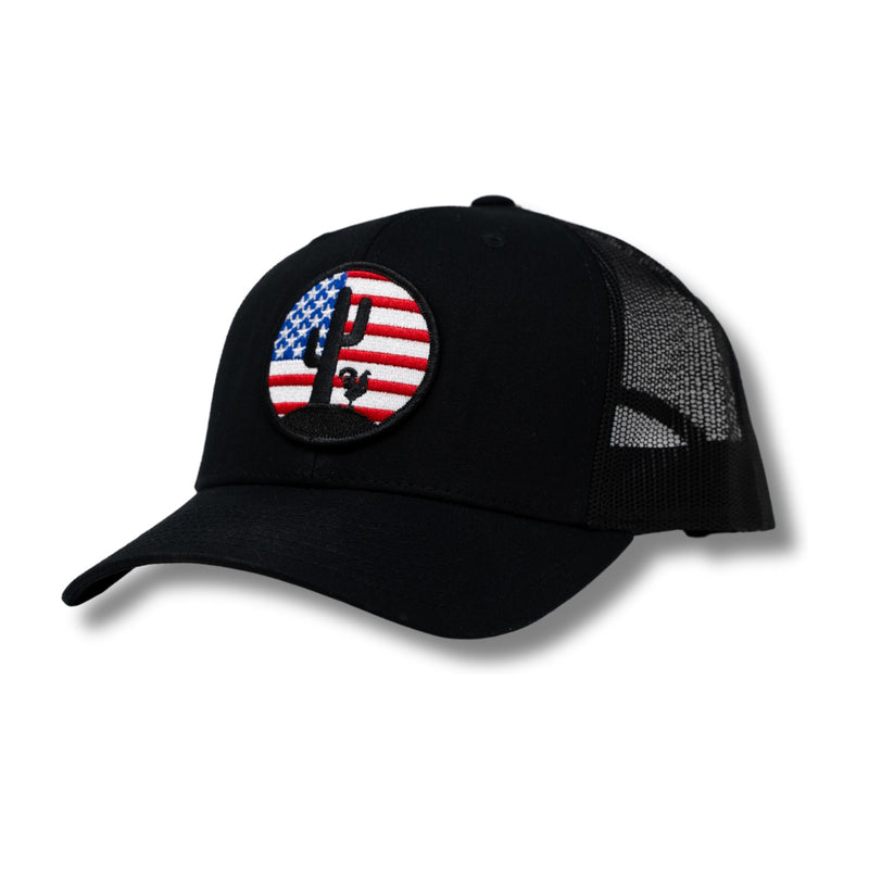 American Rooster Cactus Black/ Black – Black/ Black