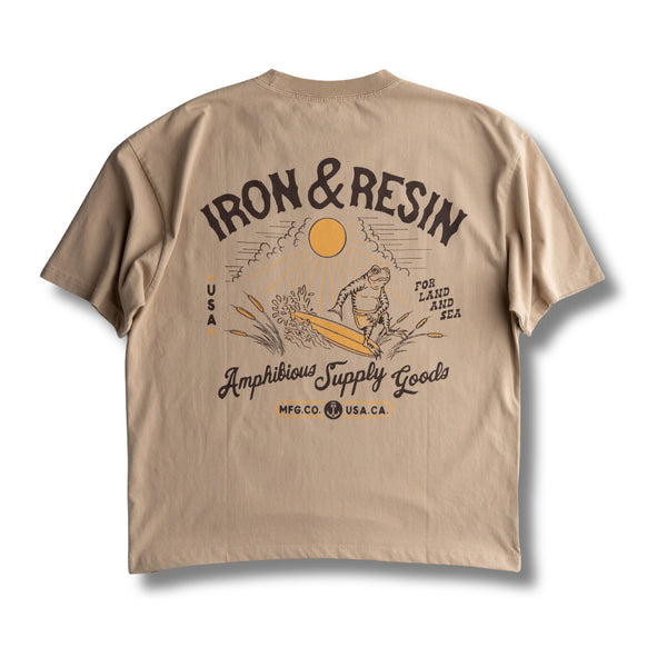 Amphibious Supply Goods Pocket Tee - Rooster 