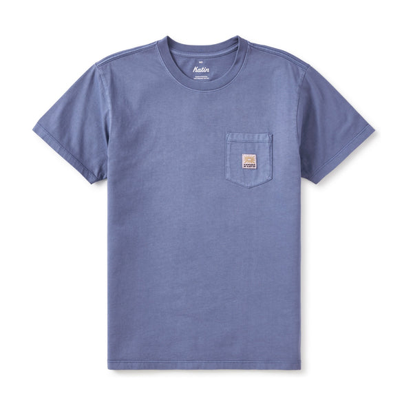 Anemone Pocket Tee – Blue