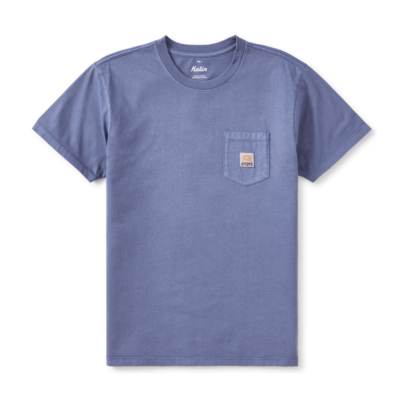 Anemone Pocket Tee – Blue