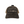 Front view of Ariat Long Logo Cap in brown featuring an embroidered long Ariat wordmark across a structured front panel - Rooster