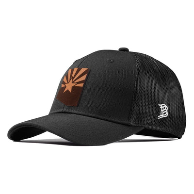 Arizona 48 State Tan Curved Trucker