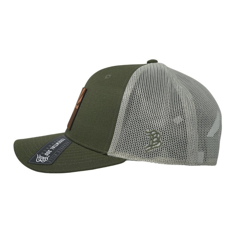 Arizona 48 State Tan Curved Trucker