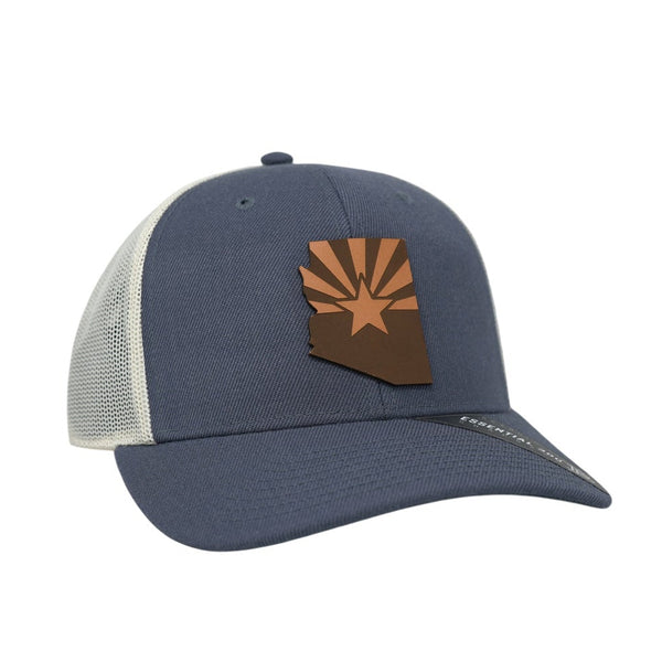 Arizona 48 State Tan Curved Trucker