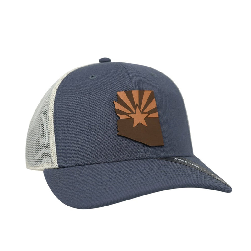 Arizona 48 State Tan Curved Trucker