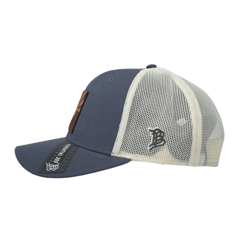 Arizona 48 State Tan Curved Trucker
